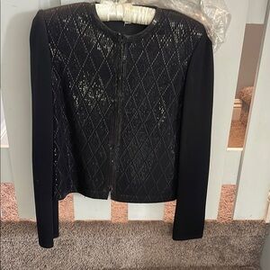 St John Elegant Black Women's Jacket